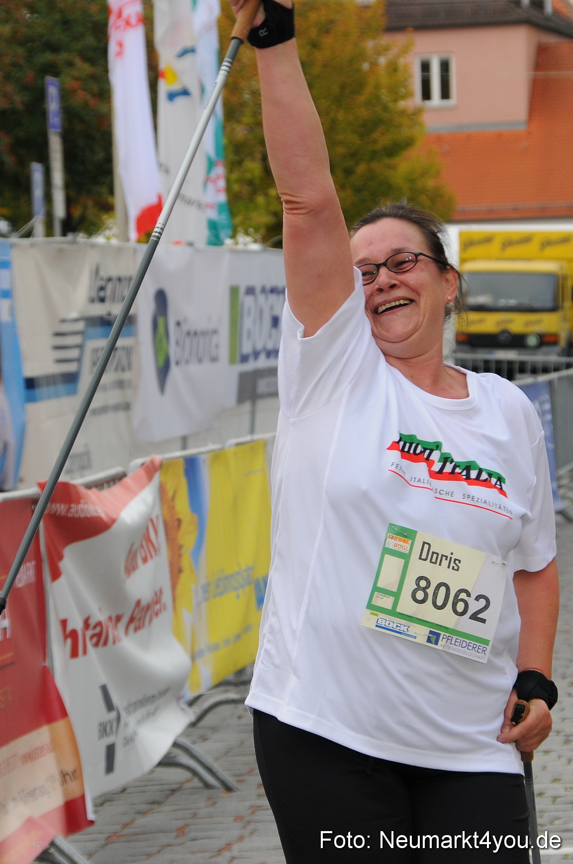 Nordic Walking Stadtlauf Neumarkt 180910 0051